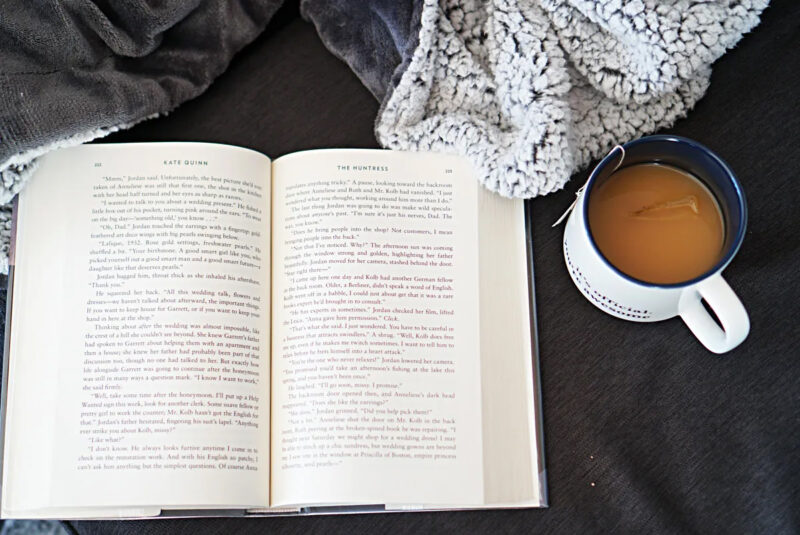 Cozy Book and Tea